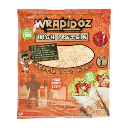 Picture of WRAPIDOZ 4 WRAPS HIGH PROT 50C OFF